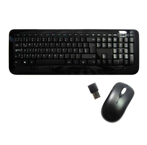 Kit Teclado y Mouse inalámbrico Microsoft Desktop 850