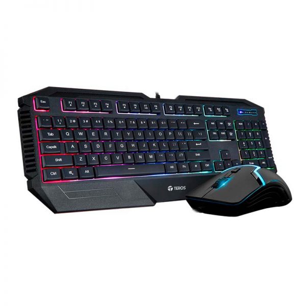 Kit de teclado y mouse Gamer Teros TE-4140