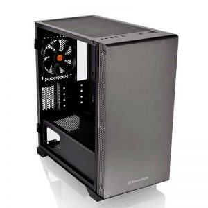 Case Thermaltake S100 TG, Micro Tower, Negro
