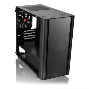 Case Thermaltake V150 TG con Ventana, Micro-Tower, Negro