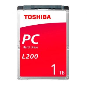 Disco duro Toshiba L200, 1TB SATA 6.0Gb/s, 5400 RPM, 128MB Cache, 2.5", 7mm.