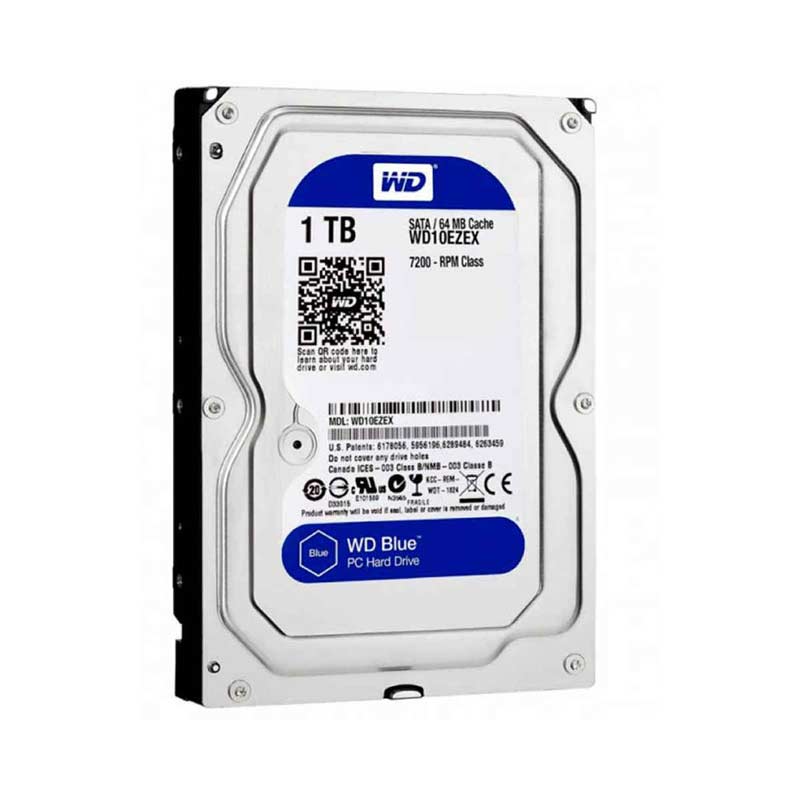 Disco duro Western Digital WD10EZEX, capacidad 1TB, SATA 6GB/s, formato 3.5"