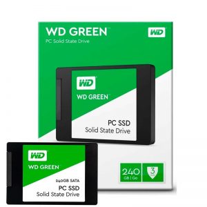 Unidad de estado solido Western Digital, 120GB, SATA 6.0 Gbps, 2.5". Velocidad de escritura 430 MB/s, velocidad de lectura 540 MB/s.