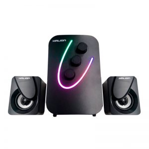 PARLANTE GAMER HALION HA-S296 LED RGB USB